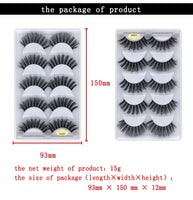 Lollipop Eyelashes - 5 pairs
