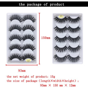 Lollipop Eyelashes - 5 pairs