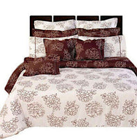 Cloverdale 11-pc Duvet Cover & Sheet Set Reversible 100% Cotton Bedding Set
