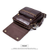 CONTACT'S Casual Genuine Leather Men Messenger Bag
