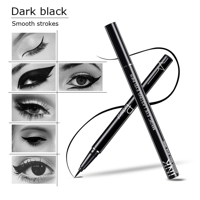 Pudaier Magic Eye Lasting Liquid Eyeliner-Super Waterproof - Dark Black