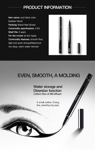 Pudaier Magic Eye Lasting Liquid Eyeliner-Super Waterproof - Dark Black