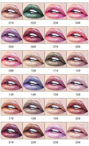 Pudaier New Fashion Metallic Lipstick