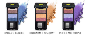 Pudaier 4-Colors Shimmer Eyeshadow