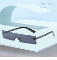 Rimless Rectangle Sunglasses
