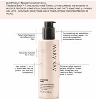 Mary Kay TimeWise Body Targeted-Action Toning Lotion
