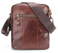 CONTACT'S New Fashion Cowhide Men Messenger Bags
