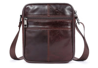 OGRAFF Men Messenger Bags Luxury Genuine Leather Bag
